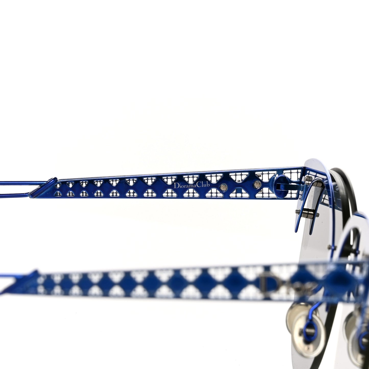 Metal DioramaClub Sunglasses Black Blue