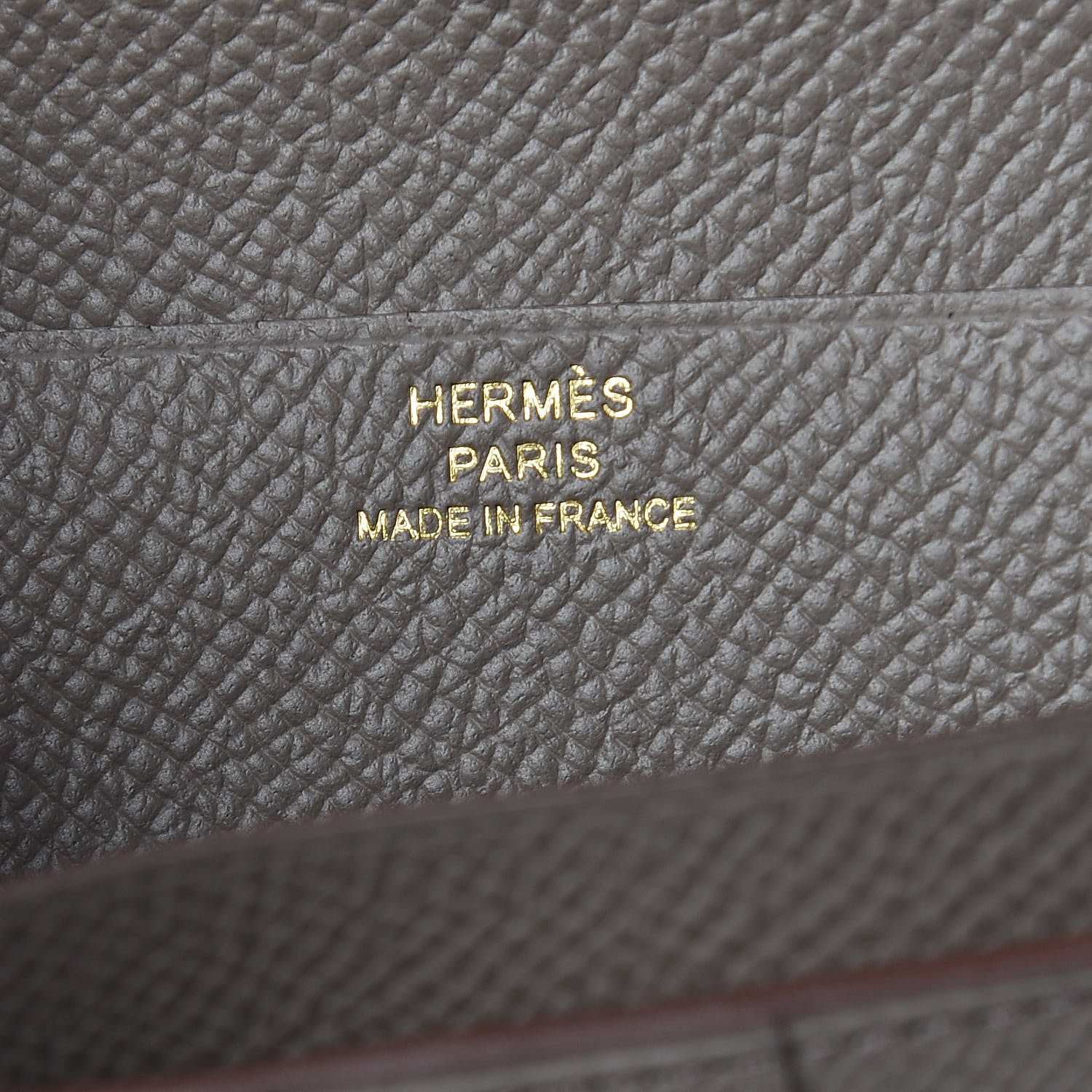 Hermes Epsom Bearn Gusset Wallet Etain 6 of 8