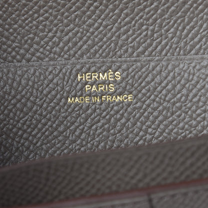 Hermes Epsom Bearn Gusset Wallet Etain 6 of 8