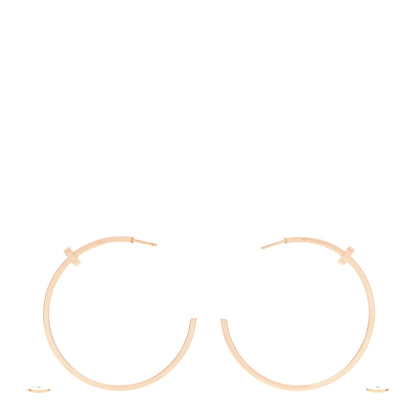 Cartier 18K Pink Gold Large Juste Un Clou Hoop Earrings 3 of 6