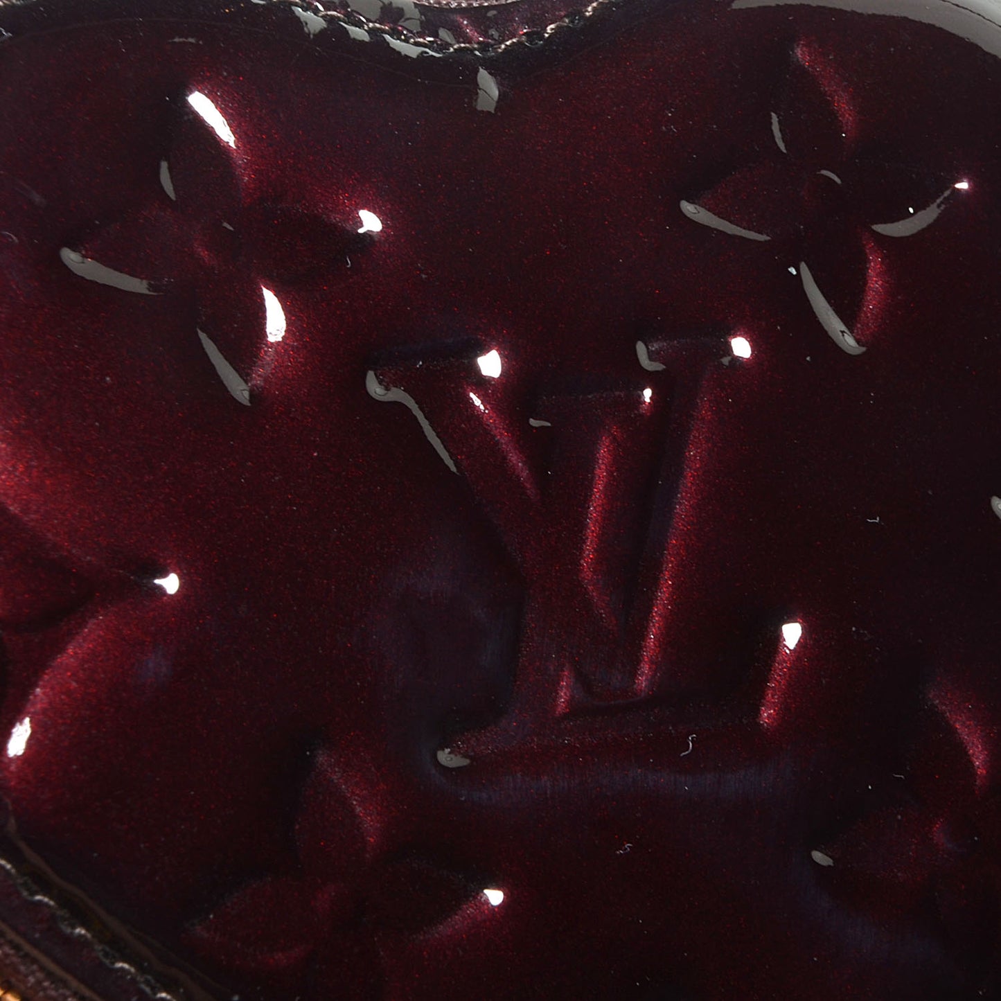 Vernis Coeur Heart Coin Purse Amarante