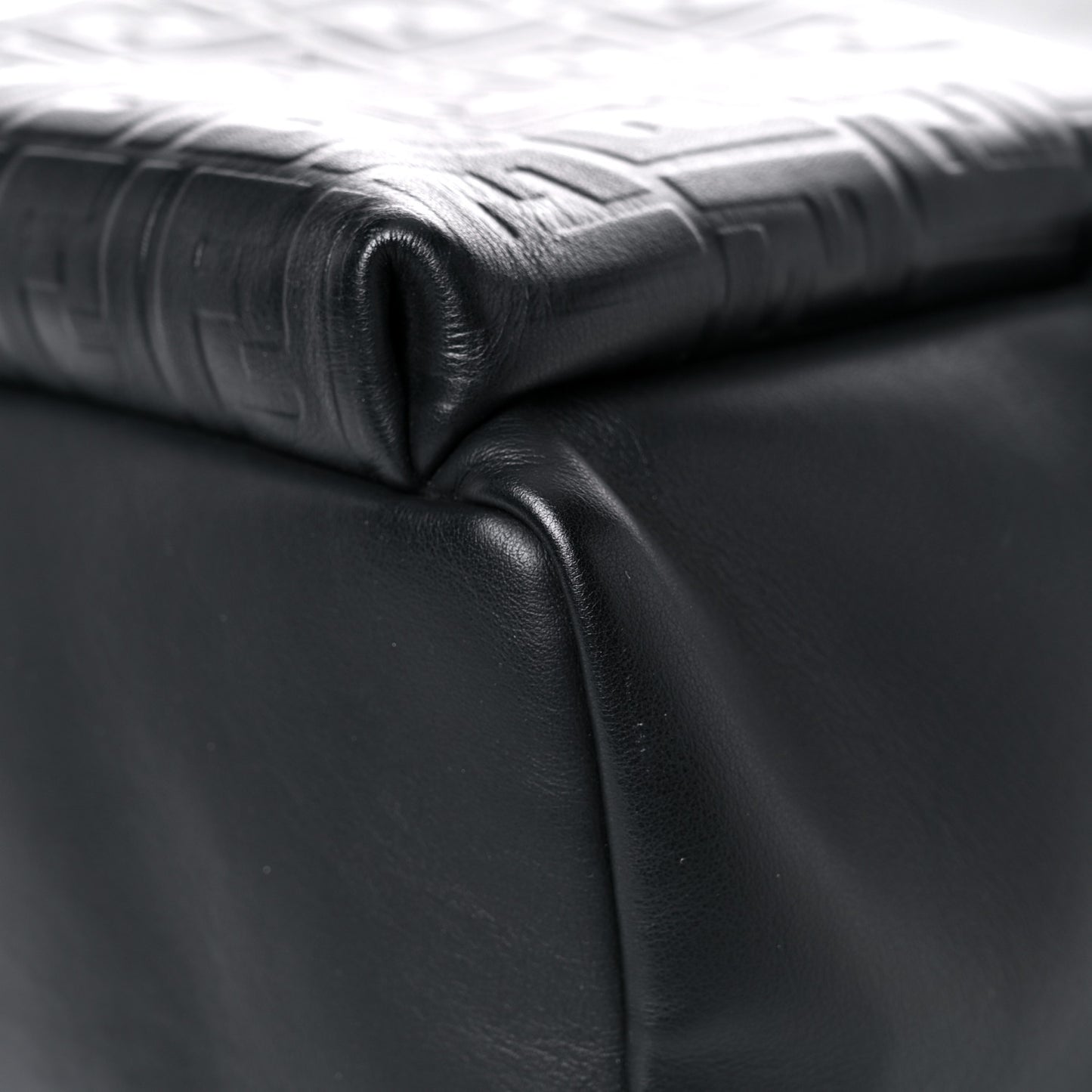 Vitello Grace FF 1974 Embossed Backpack Black