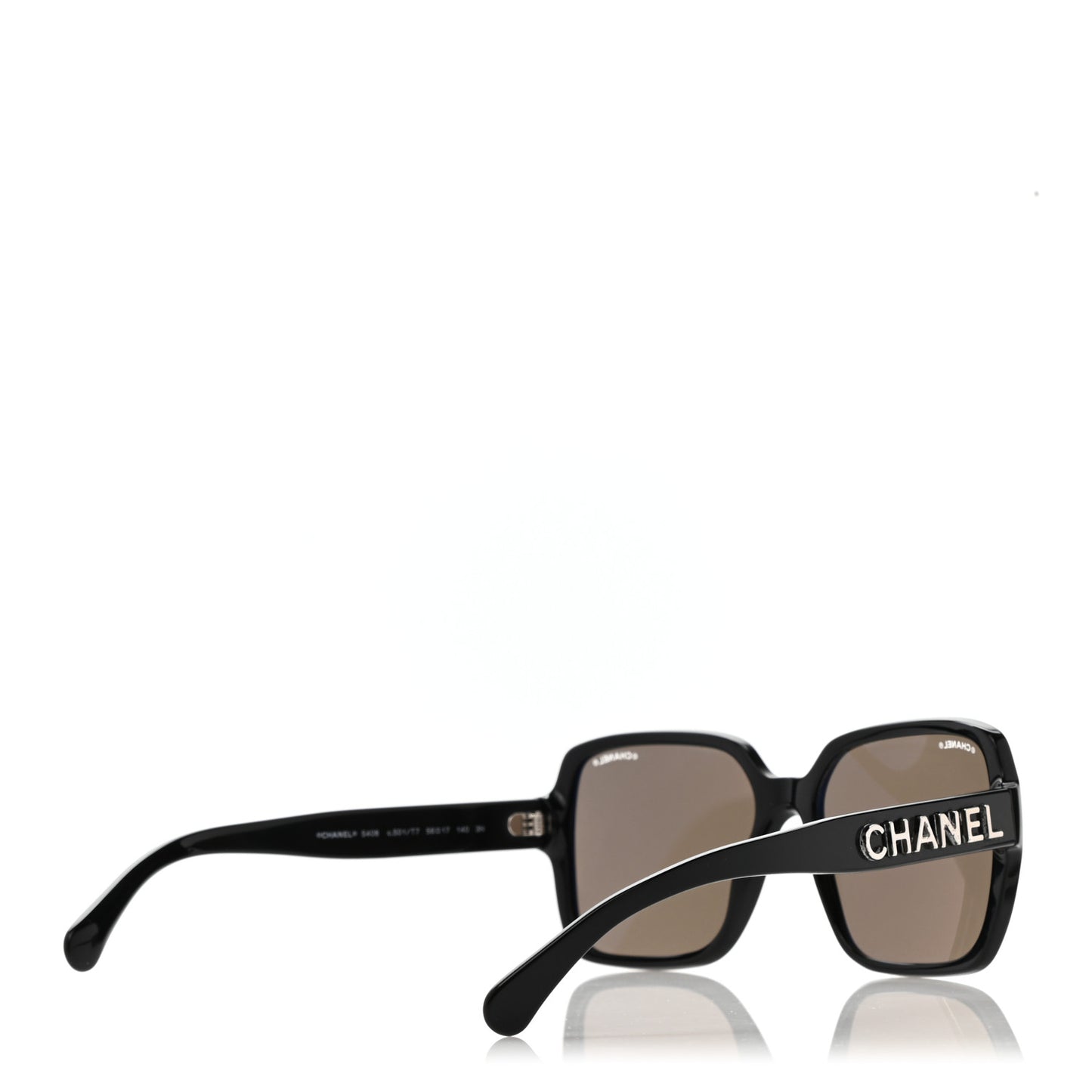 Acetate Square Sunglasses 5408 Black