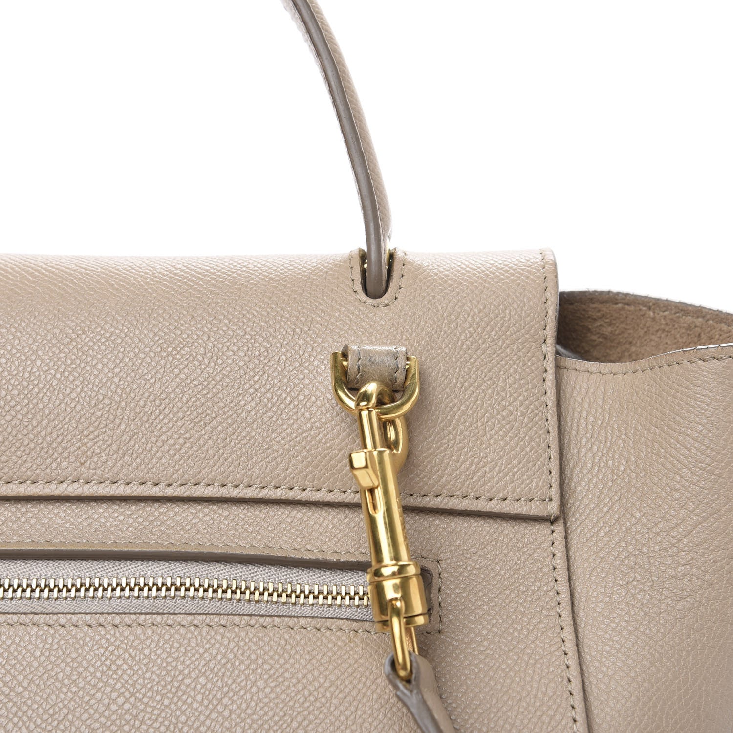 Celine Grained Calfskin Mini Belt Bag Dune 19 of 21