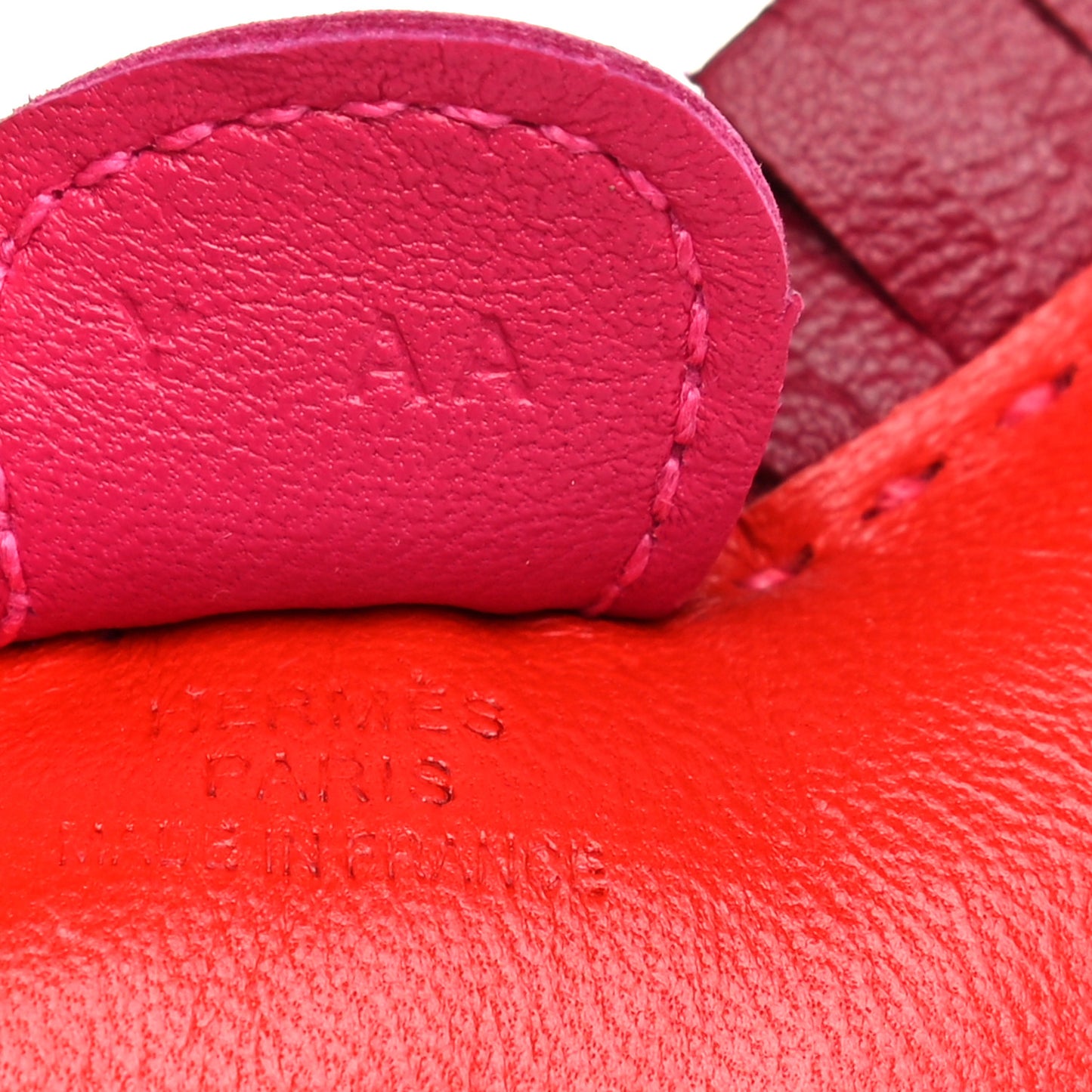 Milo Lambskin Grigri Rodeo Horse Bag Charm PM Rouge Indien Rubis Rose Mexico