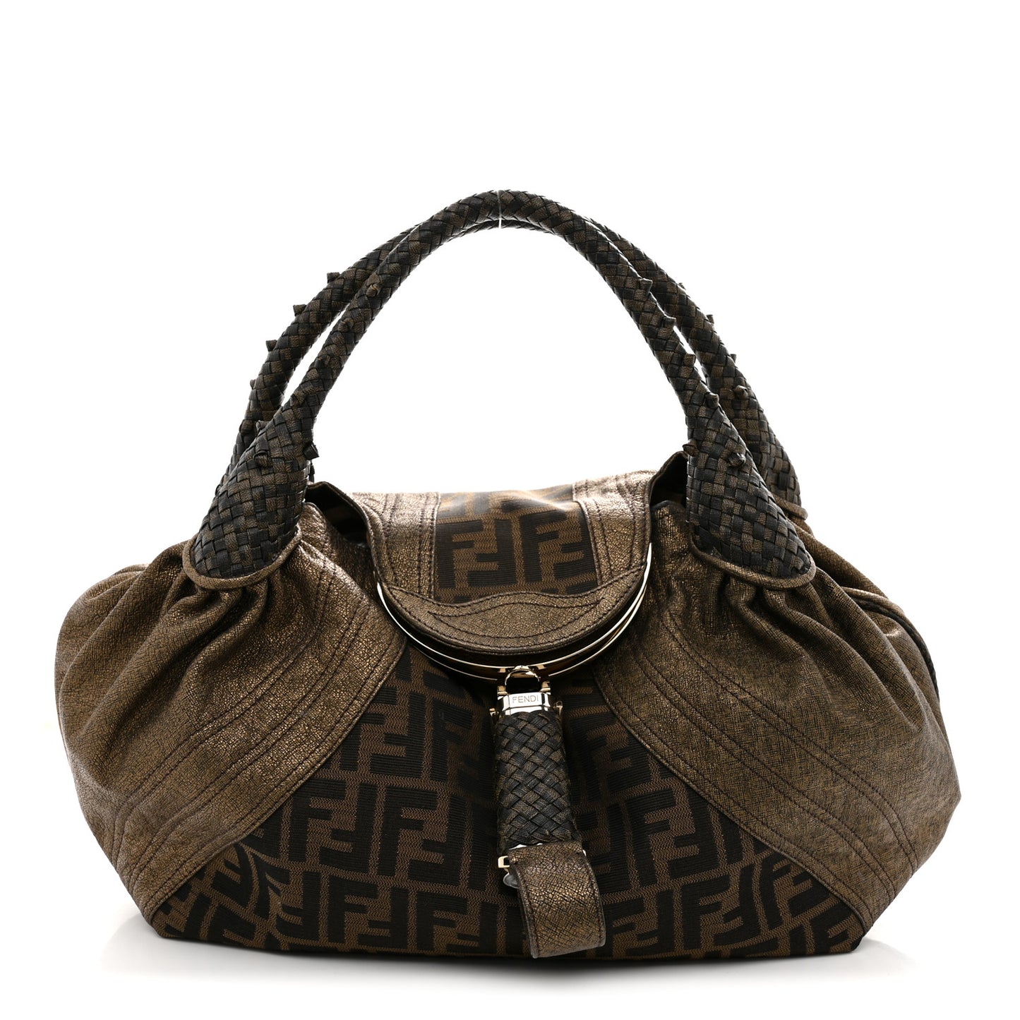 Zucca Goatskin Spy Tobacco Bronzo