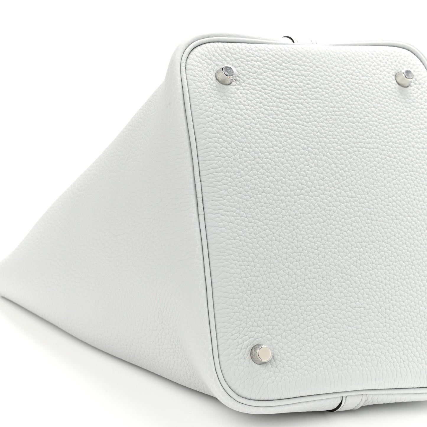 Taurillon Clemence Picotin Lock 22 MM Bleu Brume