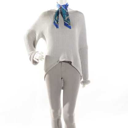 Hermes Silk Mors Et Gourmettes Remix Twilly Bleu Roy Turquoise Prune 2 of 6
