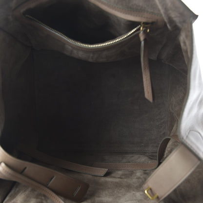 Celine Supple Calfskin Medium Phantom Luggage Taupe 5 of 9