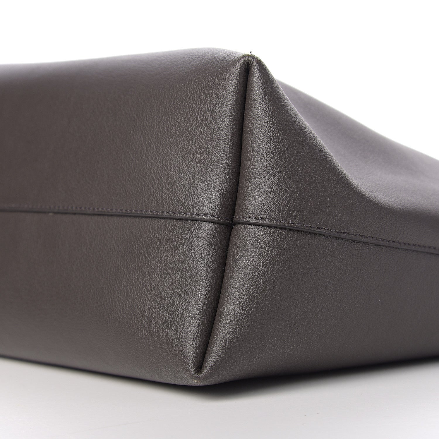 Saint Laurent Calfskin Large Shopping Tote Earth 9 of 9