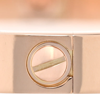 Cartier 18K Pink Gold LOVE Bracelet 17 5 of 7