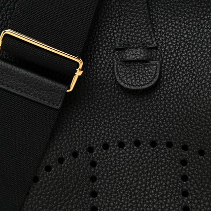Hermes Taurillon Clemence Evelyne III PM Black 7 of 11