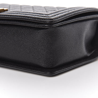 Chanel Caviar Quilted New Medium Boy Flap Black 9 of 11