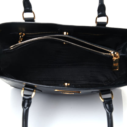 Prada Saffiano Lux Small Tote Black 4 of 5