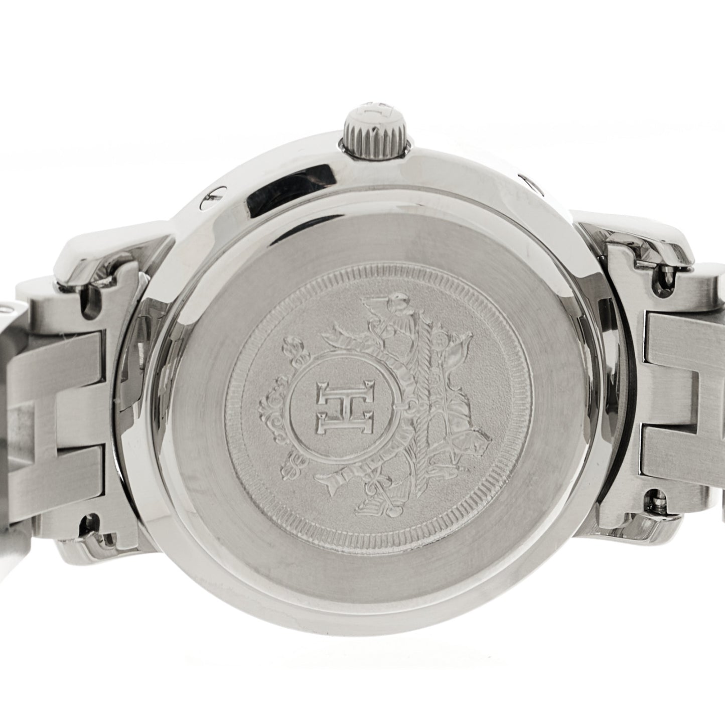 Stainless Steel 24mm Clipper Quartz Watch White
