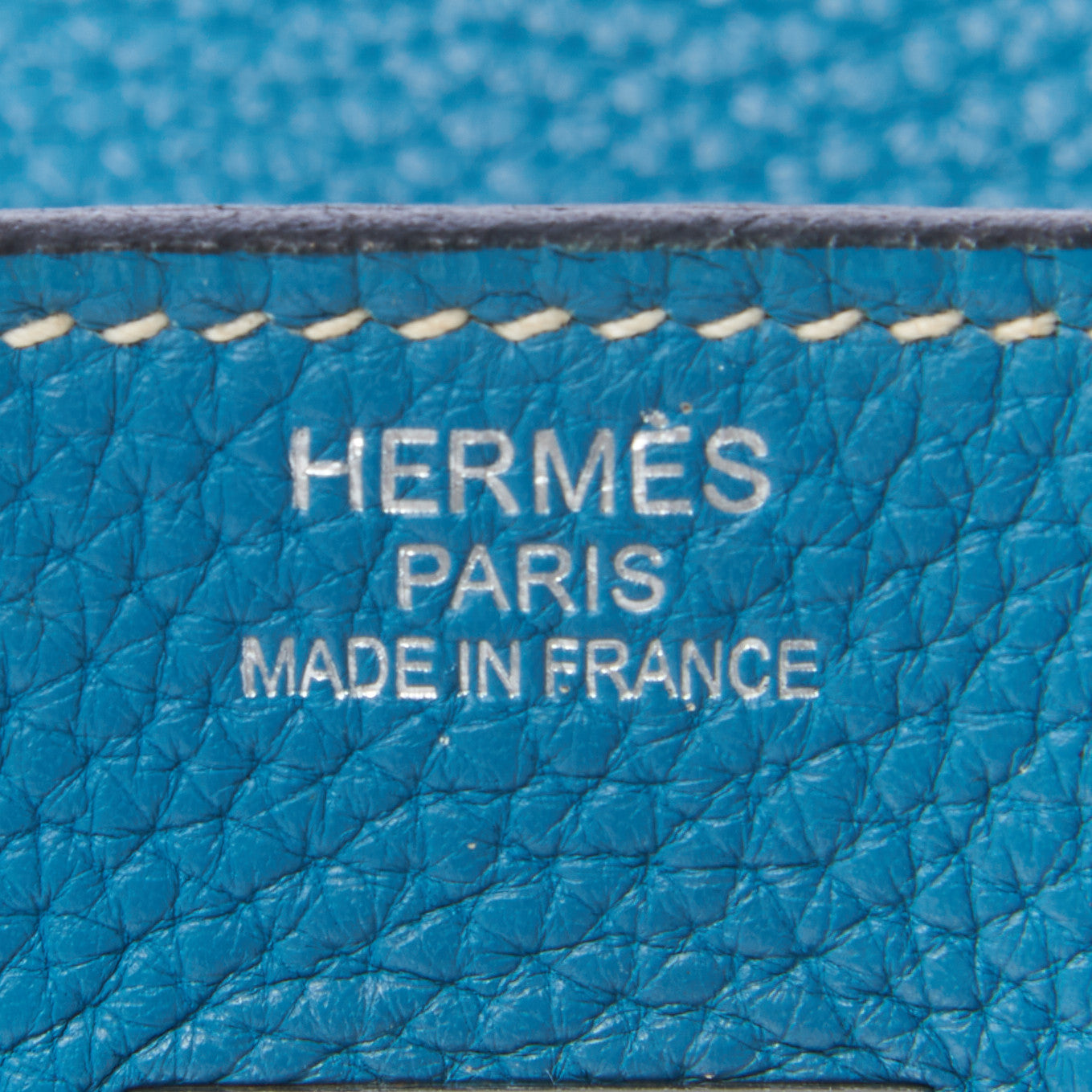 Togo Birkin 35 Blue Jean
