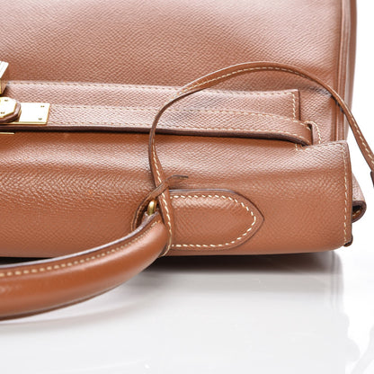 Hermes Courchevel Kelly Retourne 35 Gold 25 of 34