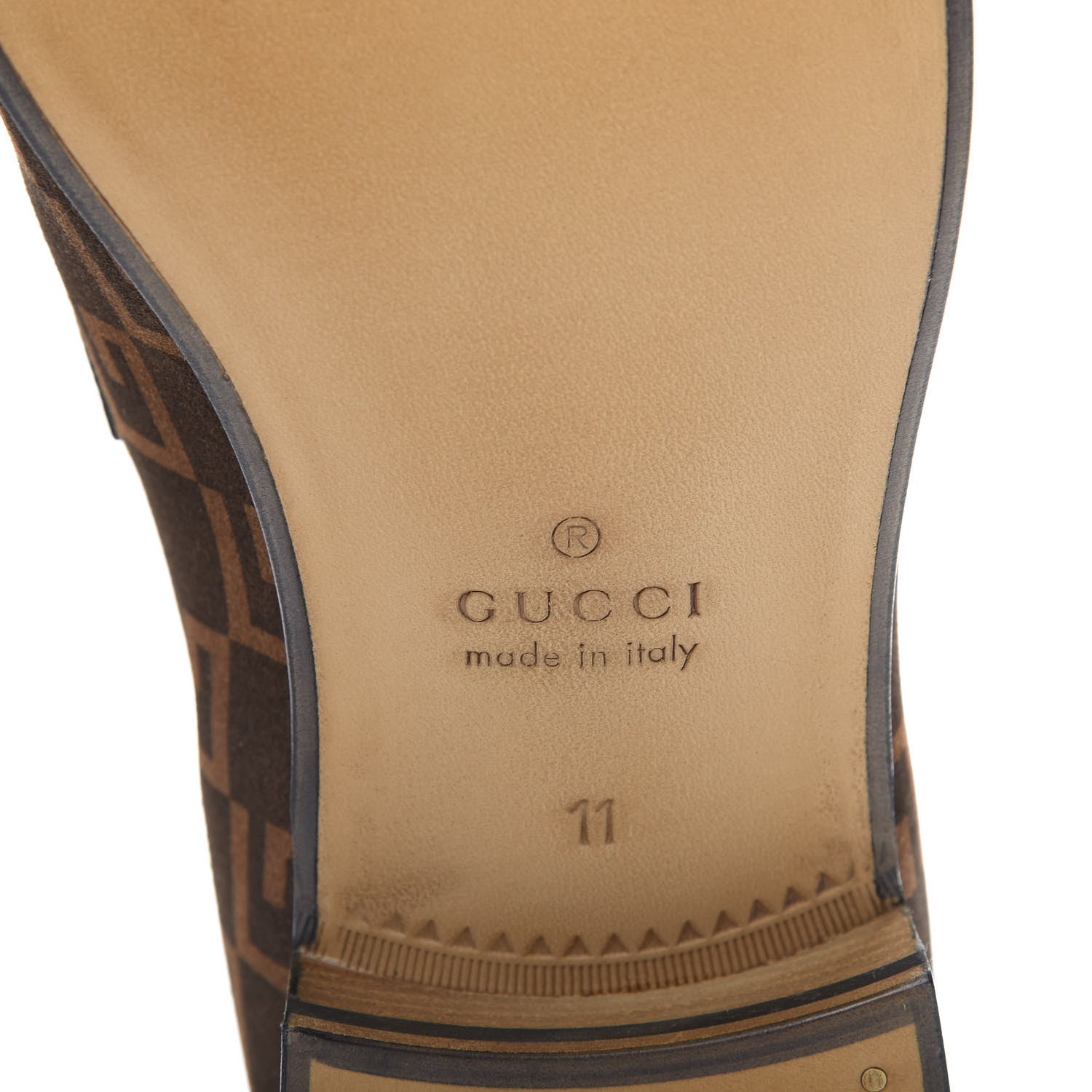 Gucci Vernice Naplack Suede Mens Square G Loafers 11 Black Sigaro 9 of 11