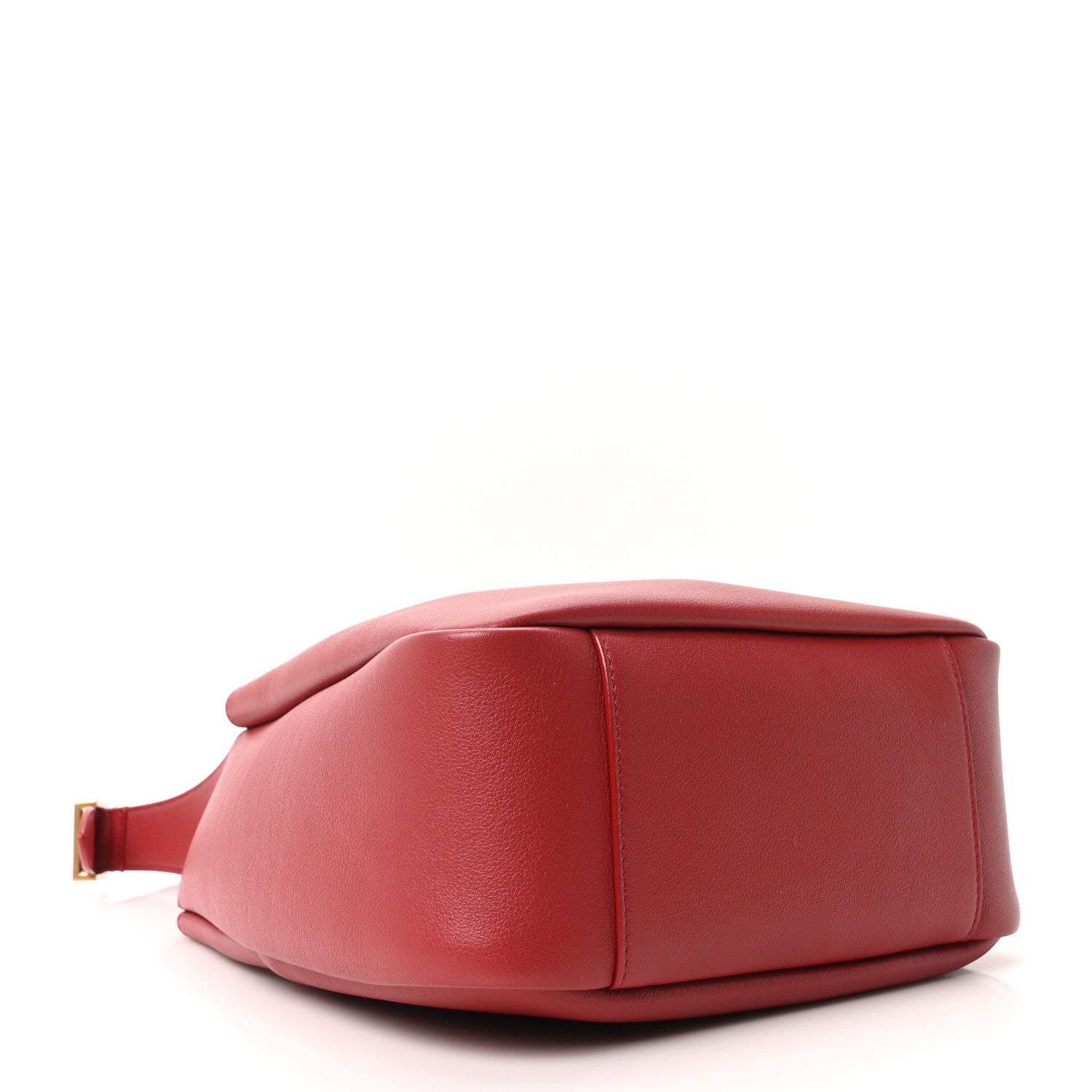 Saint Laurent Smooth Calfskin Small Le 5 A 7 Soft Hobo Red Danger 4 of 10