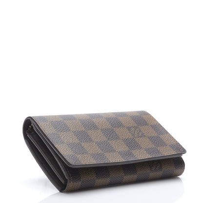 Louis Vuitton Damier Ebene Porte-Monnaie Billets Tresor Wallet 3 of 5
