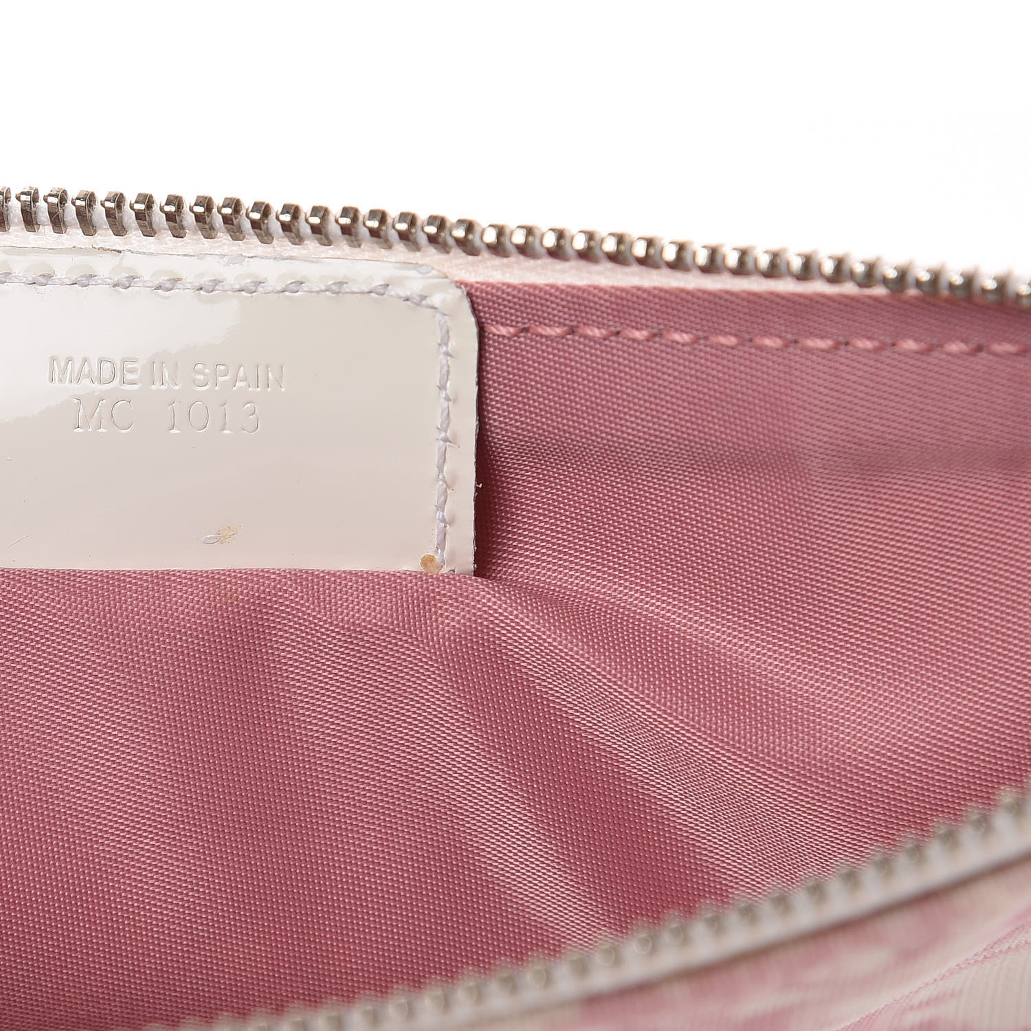 Christian Dior Monogram Mini Saddle Pochette Pink 7 of 9