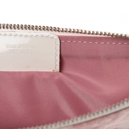 Christian Dior Monogram Mini Saddle Pochette Pink 7 of 9