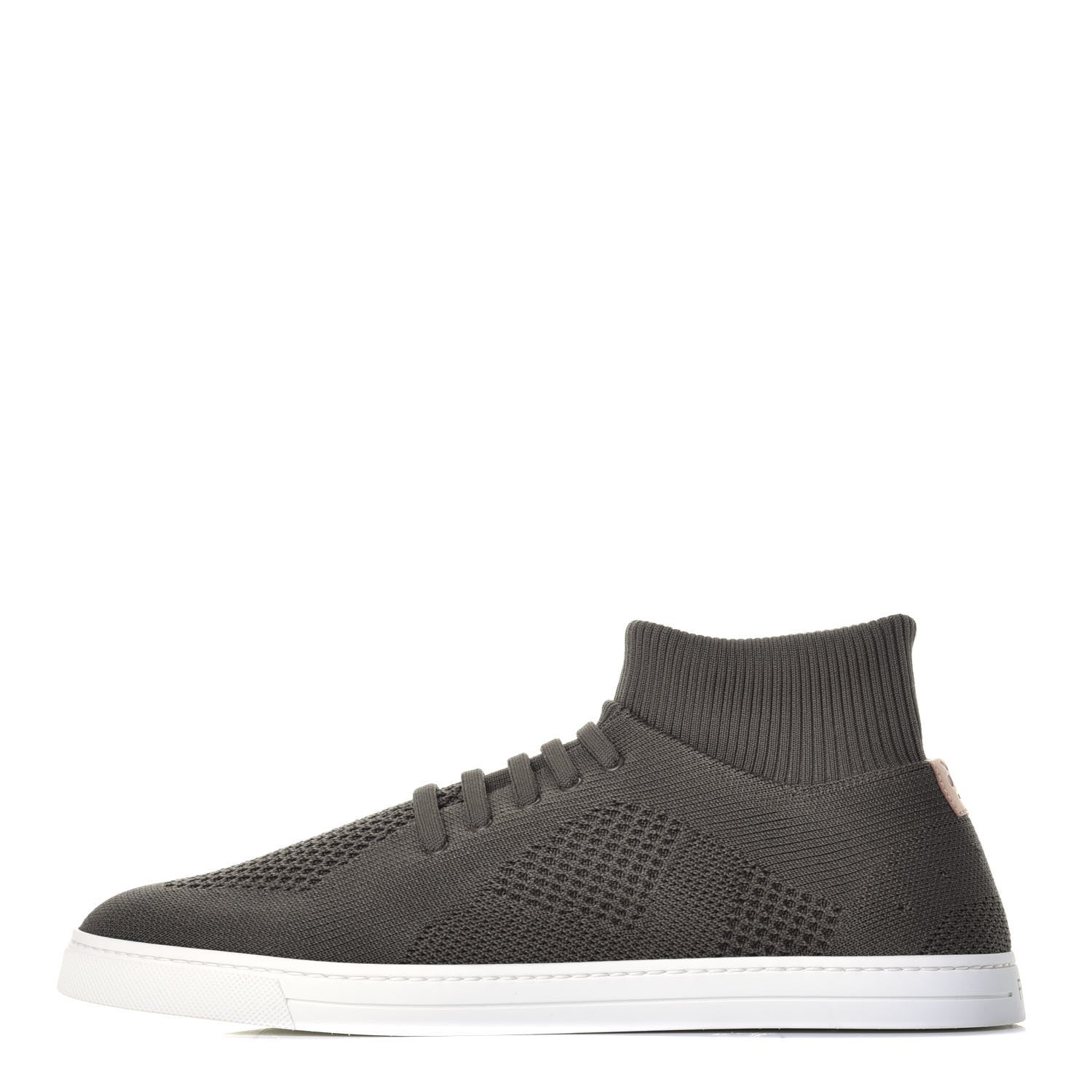 Fendi Stretch Knit High Top Coste 2 Sock Sneakers 9 1 of 9