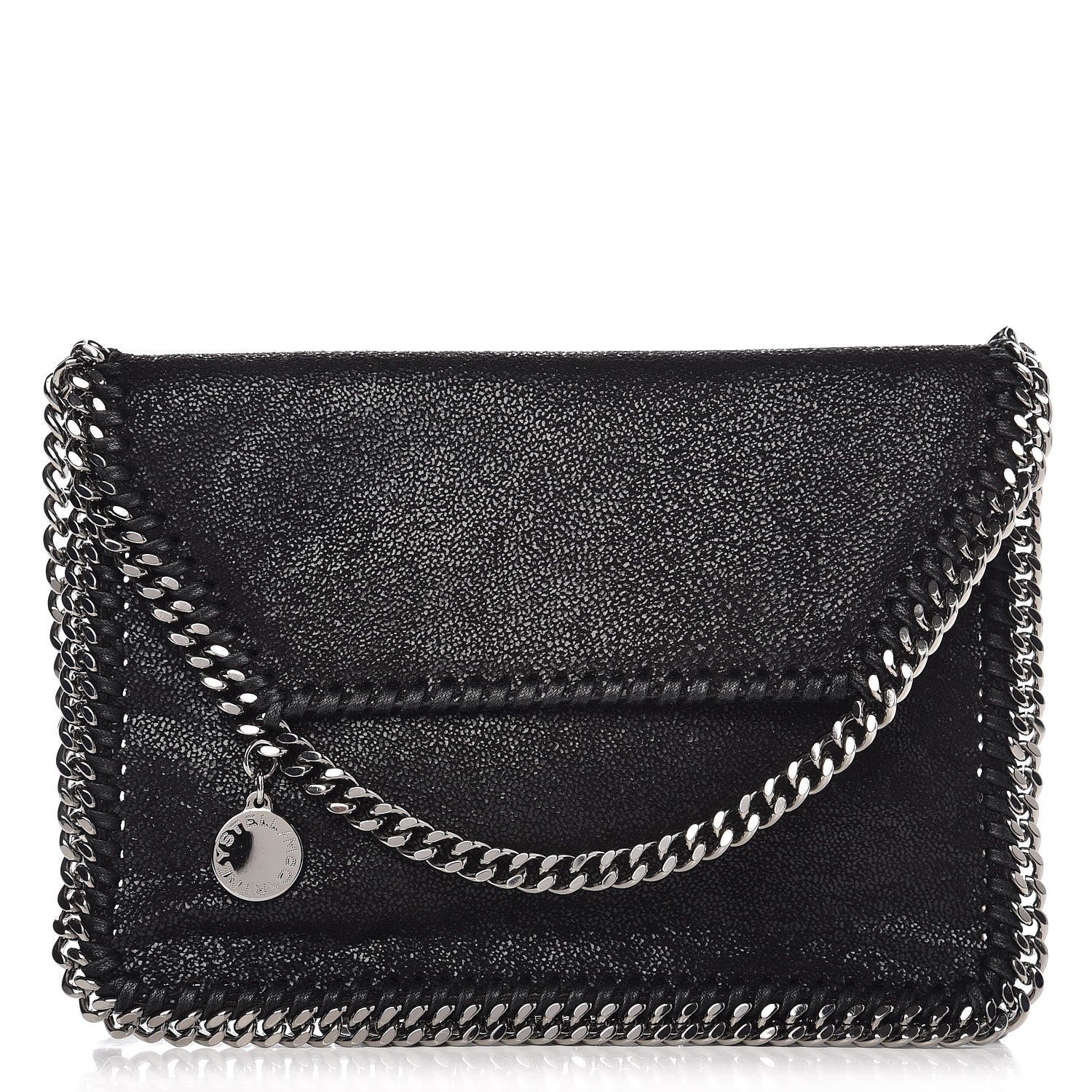 Stella McCartney Shaggy Deer Falabella Mini Crossbody Bag Black 1 of 8