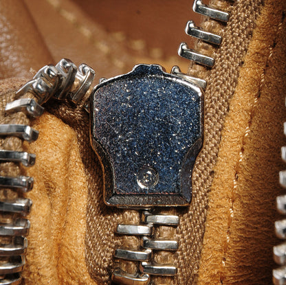 Jimmy Choo Nappa Leather Studded Large Saba Hobo Bag Mink 10 of 10
