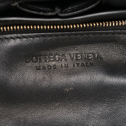 Bottega Veneta Lambskin Maxi Intreccio Padded Chain Cassette Crossbody Bag Black 6 of 13