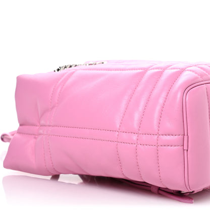Burberry Lambskin Quilted Mini Lola Backpack Primrose Pink 9 of 12