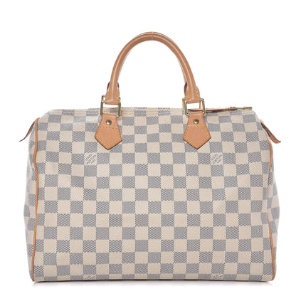 Louis Vuitton Damier Azur Speedy 30 1 of 14