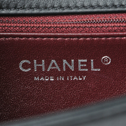 Chanel Calfskin Small Propeller Flap Black 7 of 11