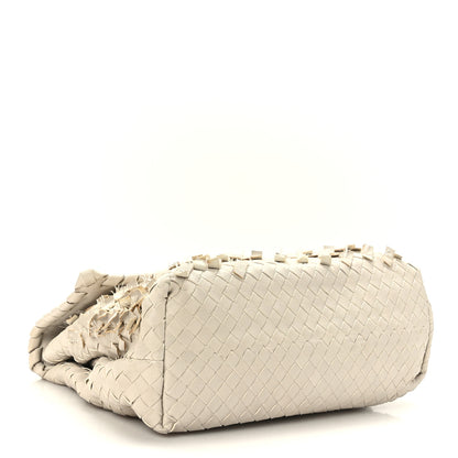 Bottega Veneta Nappa Tobu Intrecciato Olimpia Shoulder Bag Mist 4 of 8