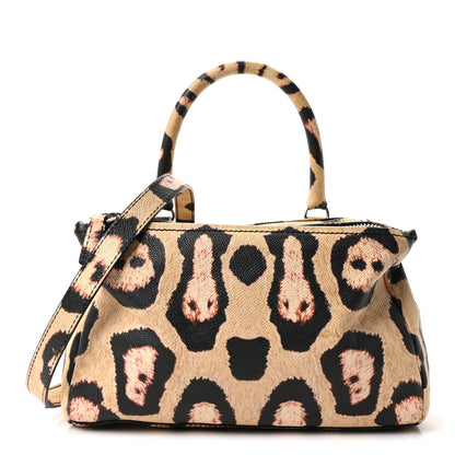 Givenchy Calfskin Leopard Print Small Pandora Multicolor 1 of 10
