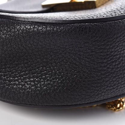Chloe Grained Lambskin Drew Shoulder Bag Black 10 of 10