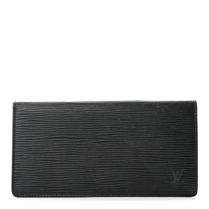 Louis Vuitton Epi Checkbook Cover Black 1 of 12