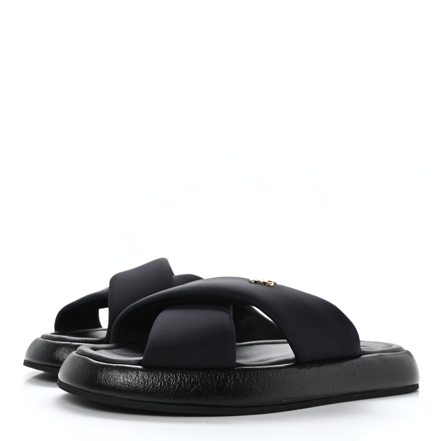 Fabric CC Mules Sandals 41 Black