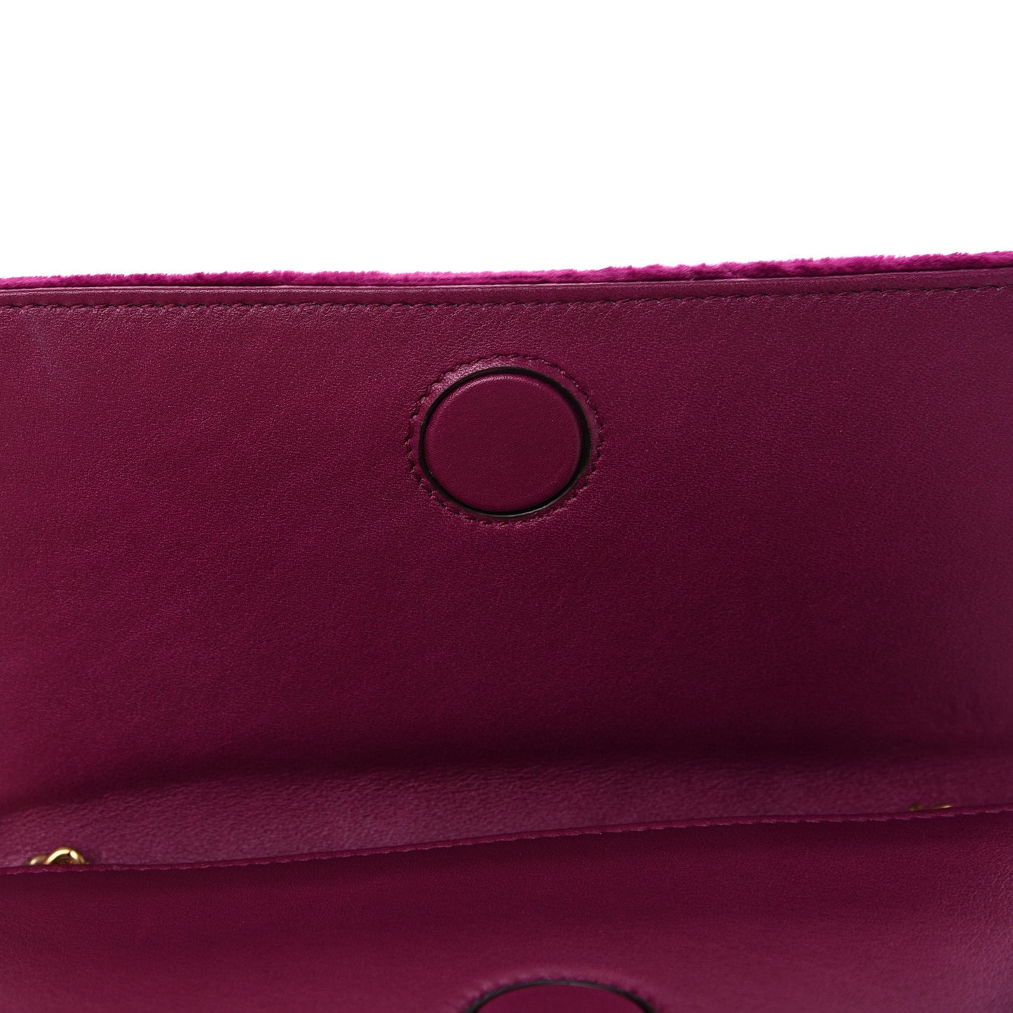 Velvet Matelasse GG Marmont Mini Bag Fuchsia Violet Cyclamen