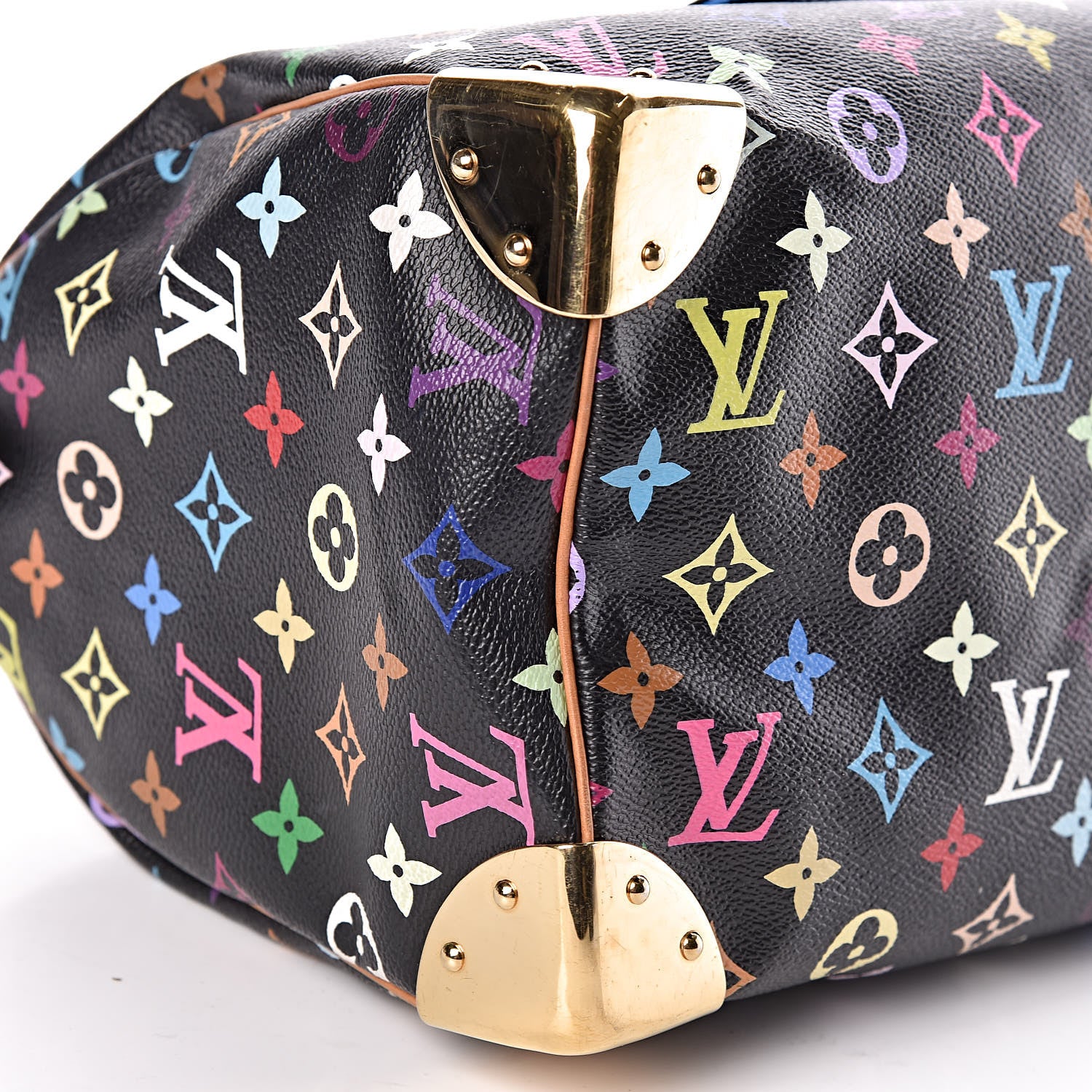 Louis Vuitton Monogram Multicolor Speedy 30 Black 7 of 17