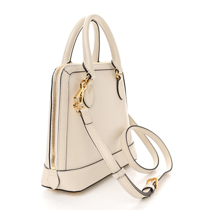 Gucci Boarded Plutone Calfskin Small Horsebit 1955 Top Handle Bag Mystic White 3 of 11