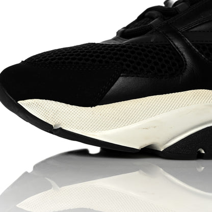 Christian Dior Technical Mesh Calfskin Mens B22 Sneakers 43 Black 12 of 14