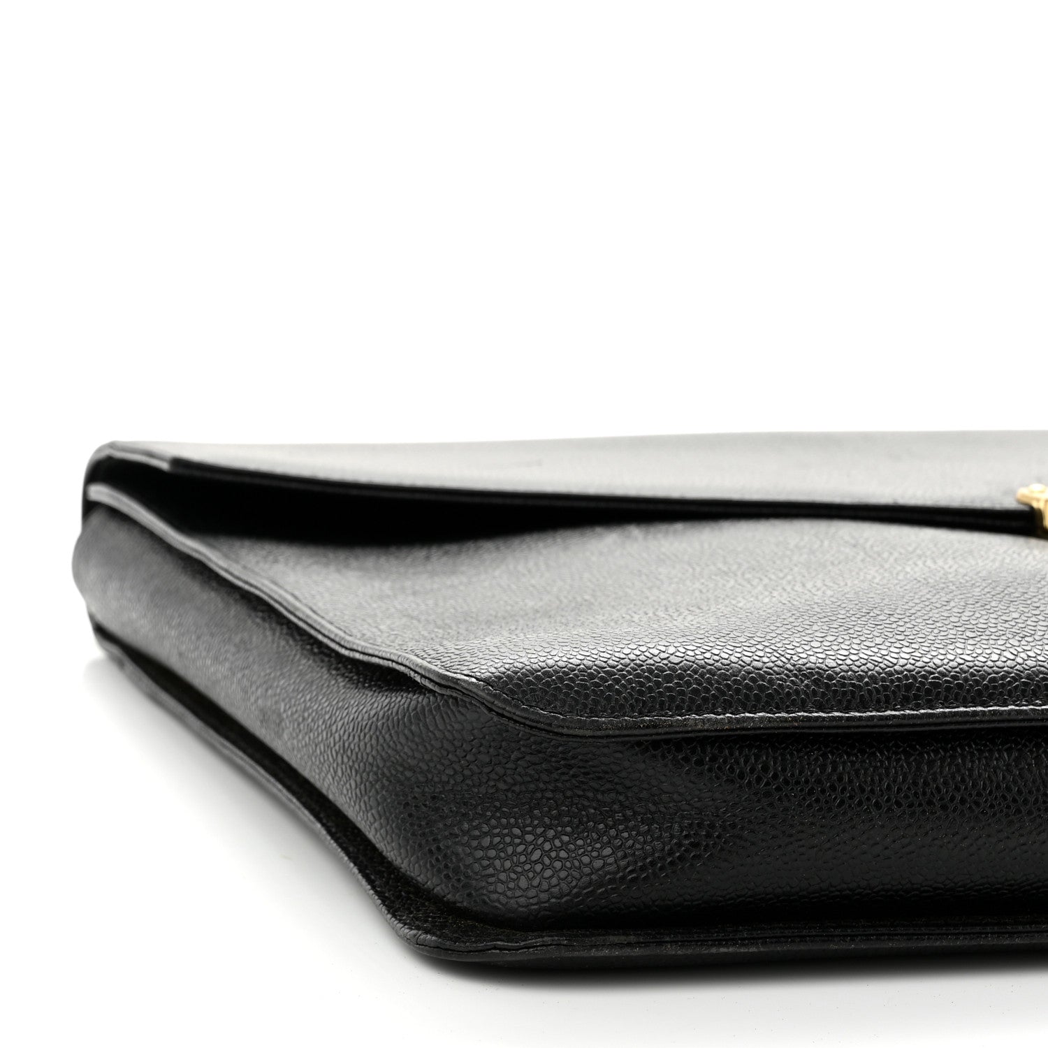 Chanel Caviar Briefcase Laptop Bag Black 9 of 10