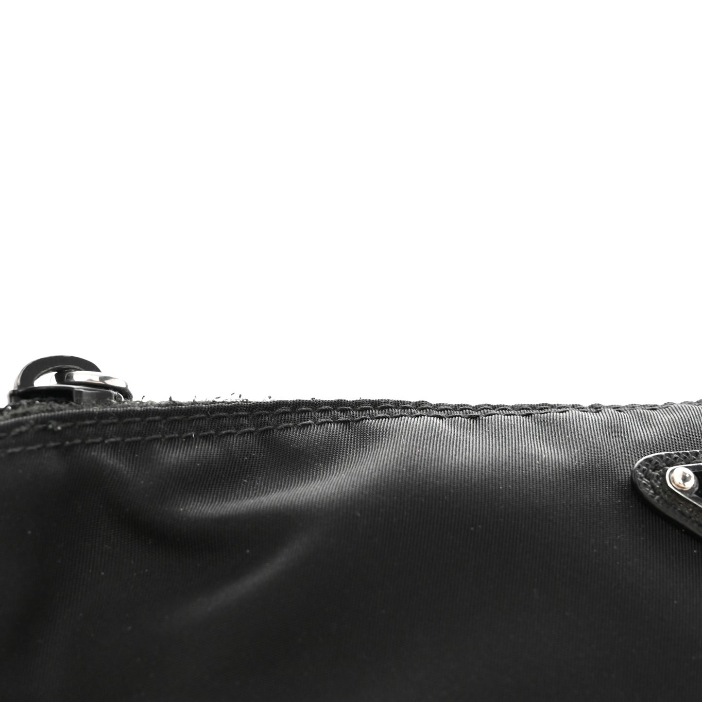 Tessuto Nylon Messenger Bag Black