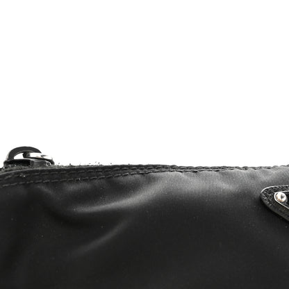 Prada Tessuto Nylon Messenger Bag Black 8 of 8