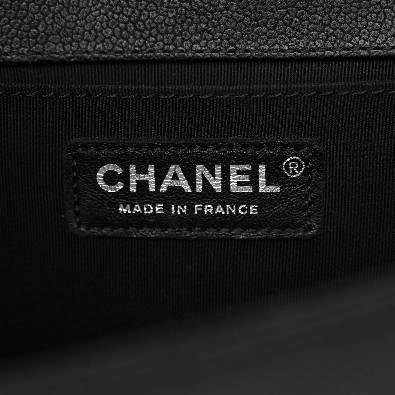 Chanel Caviar Quilted Medium Boy Flap Black 6 of 14