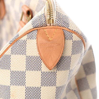 Louis Vuitton Damier Azur Speedy 30 6 of 22