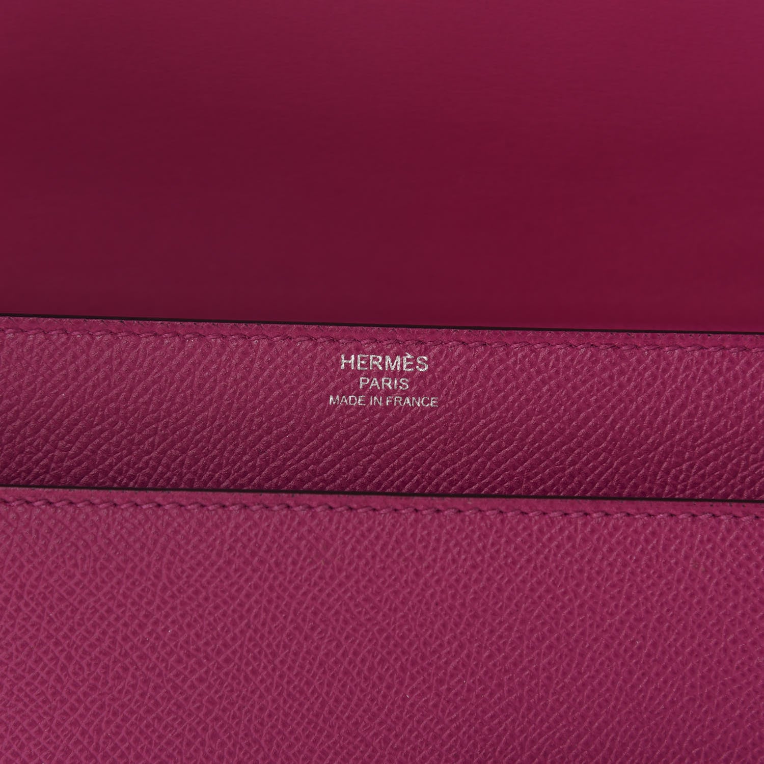 Hermes Epsom Verrou 21 Rose Pourpre 8 of 11