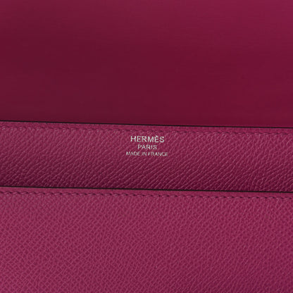 Hermes Epsom Verrou 21 Rose Pourpre 8 of 11