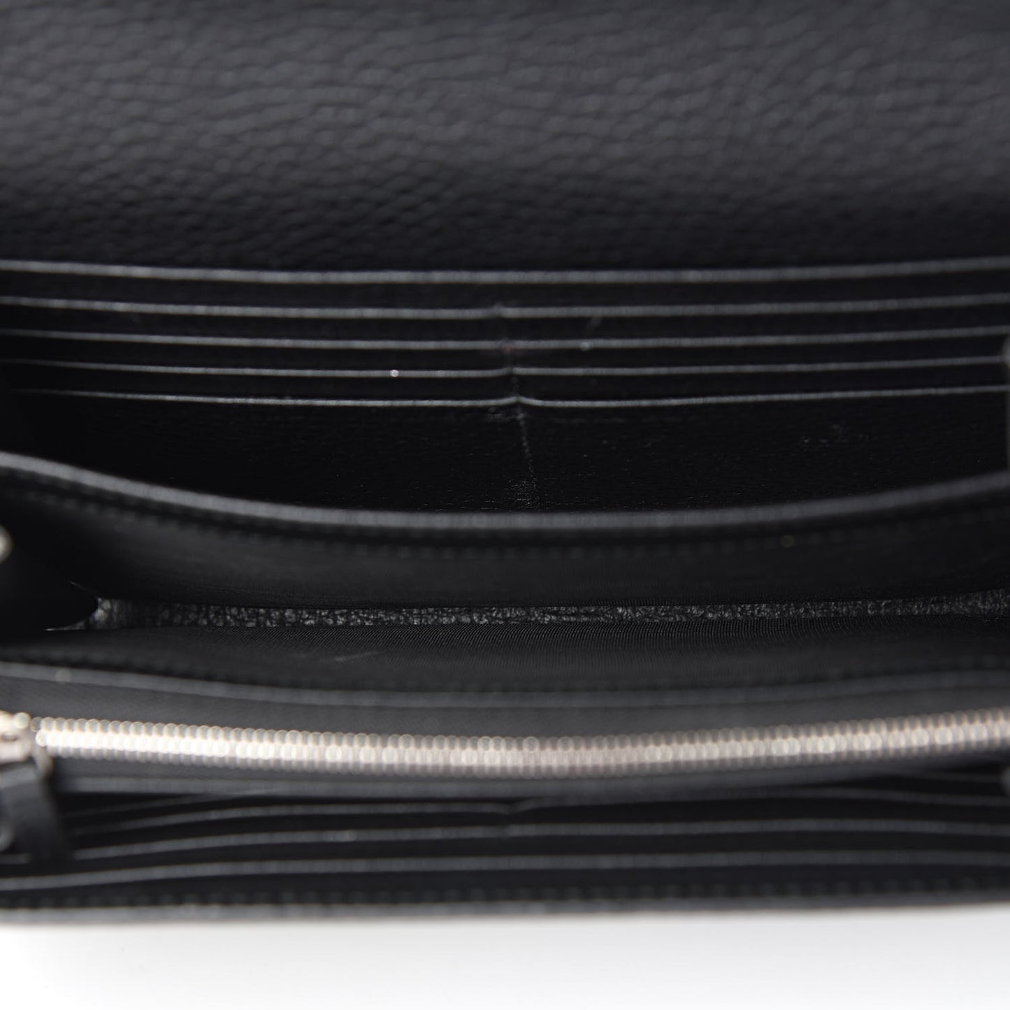 Calfskin Mini Dionysus Chain Wallet Black